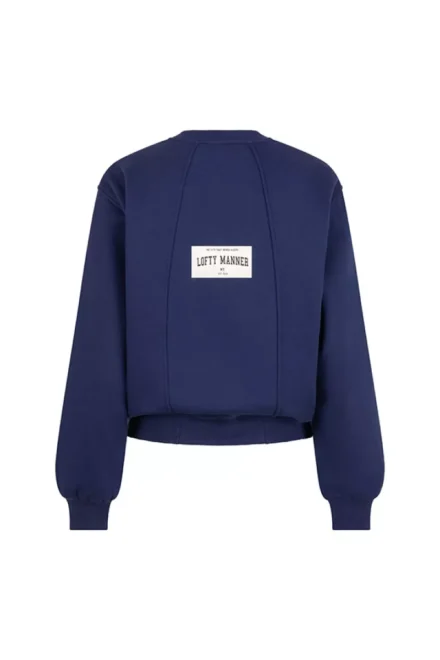Lofty Manner Lofty Manner | Sweater | Blauw | Sweater Emmy