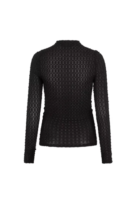 Lofty Manner Lofty Manner | Shirt lange mouw | Zwart | Top Leona