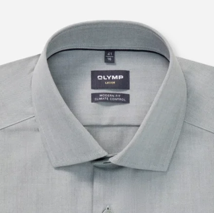 Olymp Olymp | Overhemd lange mouw | Groen | 12302446