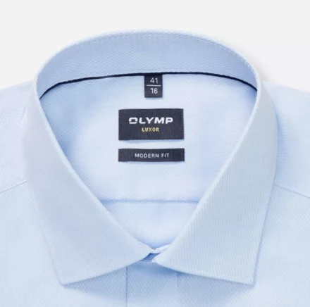 Olymp Olymp | Overhemd lange mouw | Blauw | 1280/84