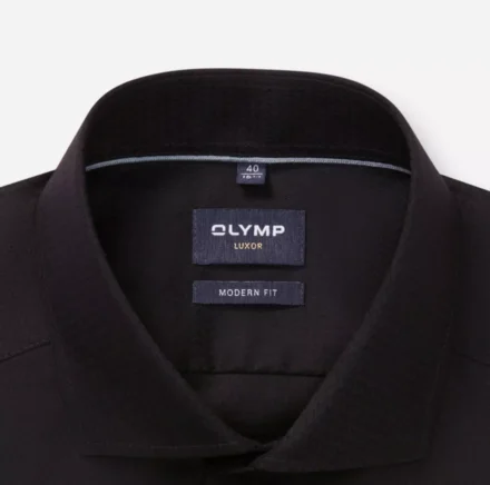 Olymp Olymp | Shirts lm katoen | Zwart | 12948684