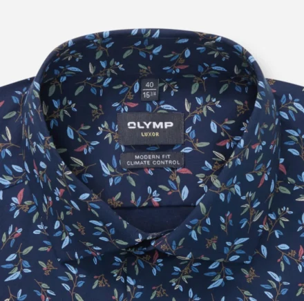 Olymp Olymp | Overhemd lange mouw | Blauw | 13028418