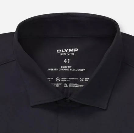 Olymp Olymp | Overhemd lange mouw | Body Fit | Stretch | Blauw | 2002/84