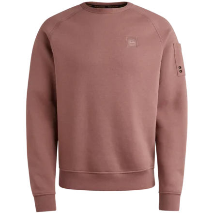 PME-JEANS PME | Sweater | Roze | Crewneck Soft Fleece