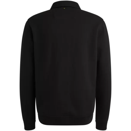 PME-JEANS PME | Sweater | Lange mouw polo | Zwart | PSW2509454