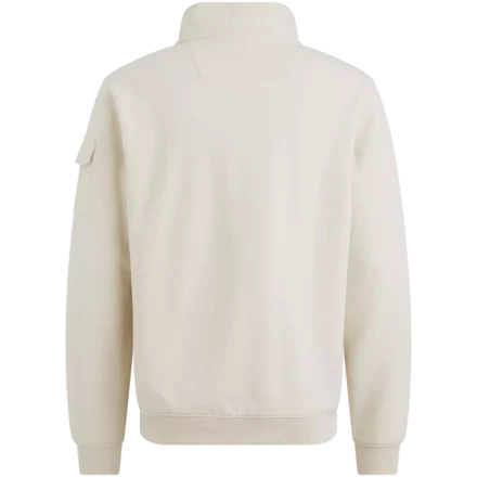 PME-Legend PME | Sweater | Trui met halve rits | Beige | PSW2508423