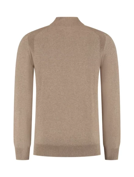 Pure Path Pure Path | Knit Hidden Half-zip Sweater | Beige | 25030815