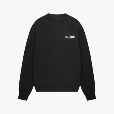 Quotrell Quotrell | Sweats | Zwart | Emblem crewneck