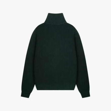 Quotrell Quotrell | Truien katoen | Blauw | Jace knitted half zip