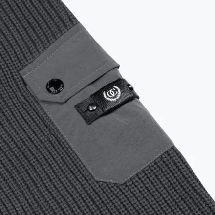 Quotrell Quotrell | Trui | Grijs | falcon knitted sweater