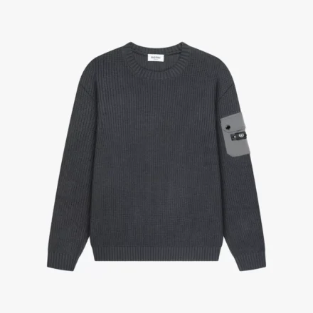 Quotrell Quotrell | Trui | Grijs | falcon knitted sweater