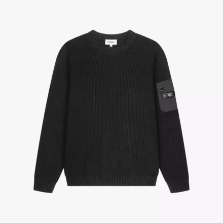 Quotrell Quotrell | Trui | Zwart | Falcon knitted sweater