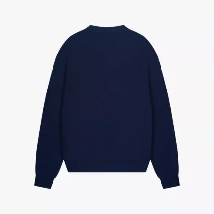 Quotrell Quotrell | Truien katoen | Blauw | mondrian knitted sweater