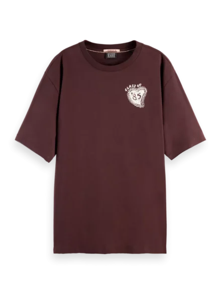 Scotch & Soda Scotch & Soda | T-shirt | Bruin | U9A00890T