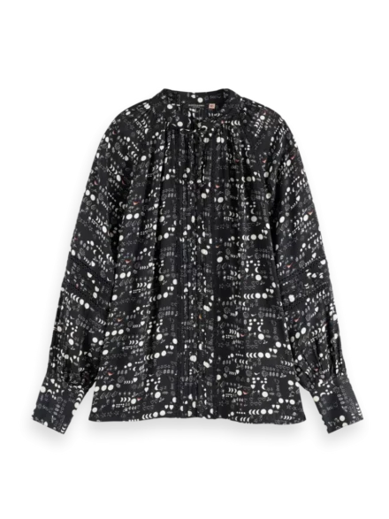 Scotch & Soda Scotch & Soda | Shirt lange mouw | Zwart | U9B00957T
