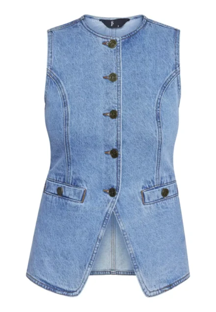 sisters point sisters point | Gilet | Blauw | fela-ve