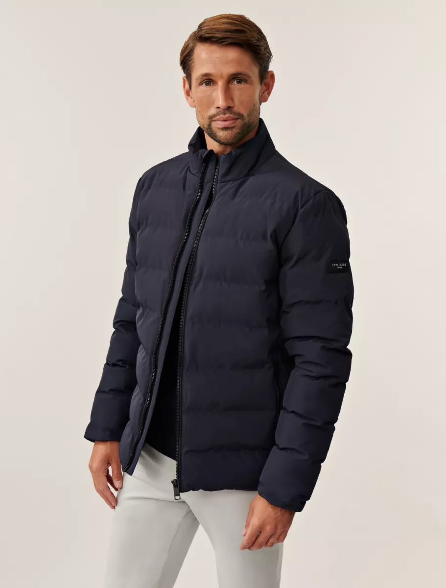 Cavallaro | Cesario Jacket | Blauw | 112255016 3 Cavallaro Cavallaro | Cesario Jacket | Blauw | 112255016