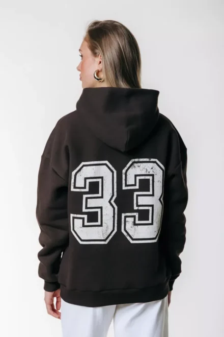 Colourful Rebel Colourful Rebel | Sweater | Bruin | Rebel 33 Clean Hoodie