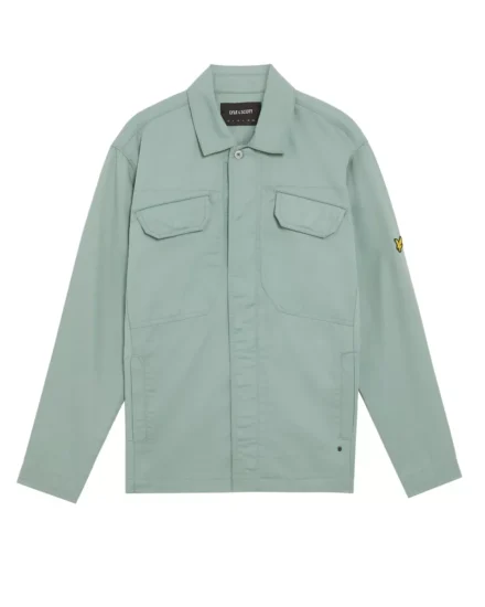 Lyle & Scott Lyle & Scott | Overshirt | Groen | Multi pocket overshirt