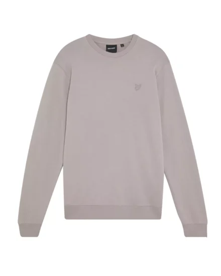 Lyle & Scott Lyle & Scott | Sweats overig | Bruin | Superfine Crew Neck Sweatshirt