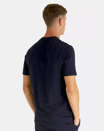 Lyle & Scott Lyle &cott | T-shirts | Blauw | Tonal Eagle T-shirt