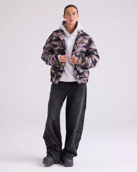 Stieglitz Stieglitz | Jas kort | Bruin | Carmelo bomber