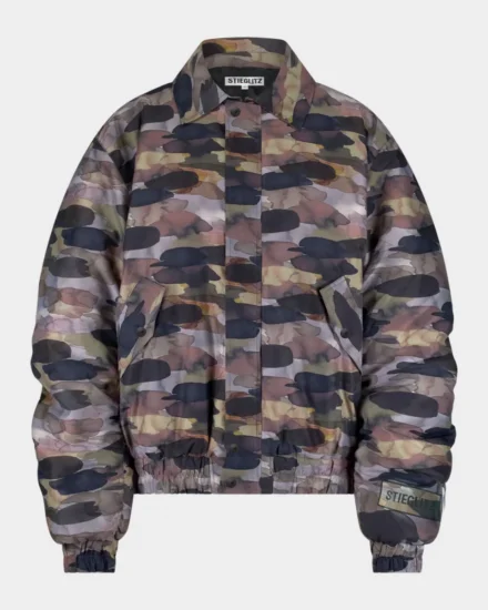 Stieglitz Stieglitz | Jas kort | Bruin | Carmelo bomber