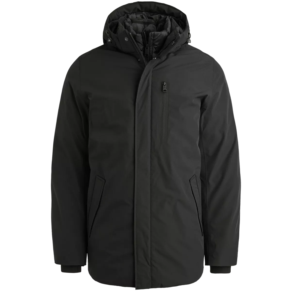 Vanguard | Winterjas V-double coat | Zwart | VJA2509176 1 Vanguard Vanguard | Winterjas V-double coat | Zwart | VJA2509176