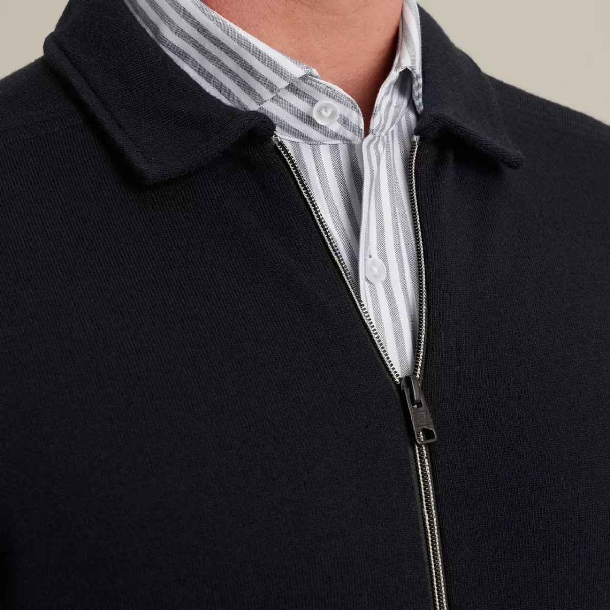 Vanguard | Vest van een wolblend | Blauw | VKC2509380 5 Vanguard Vanguard | Vest van een wolblend | Blauw | VKC2509380