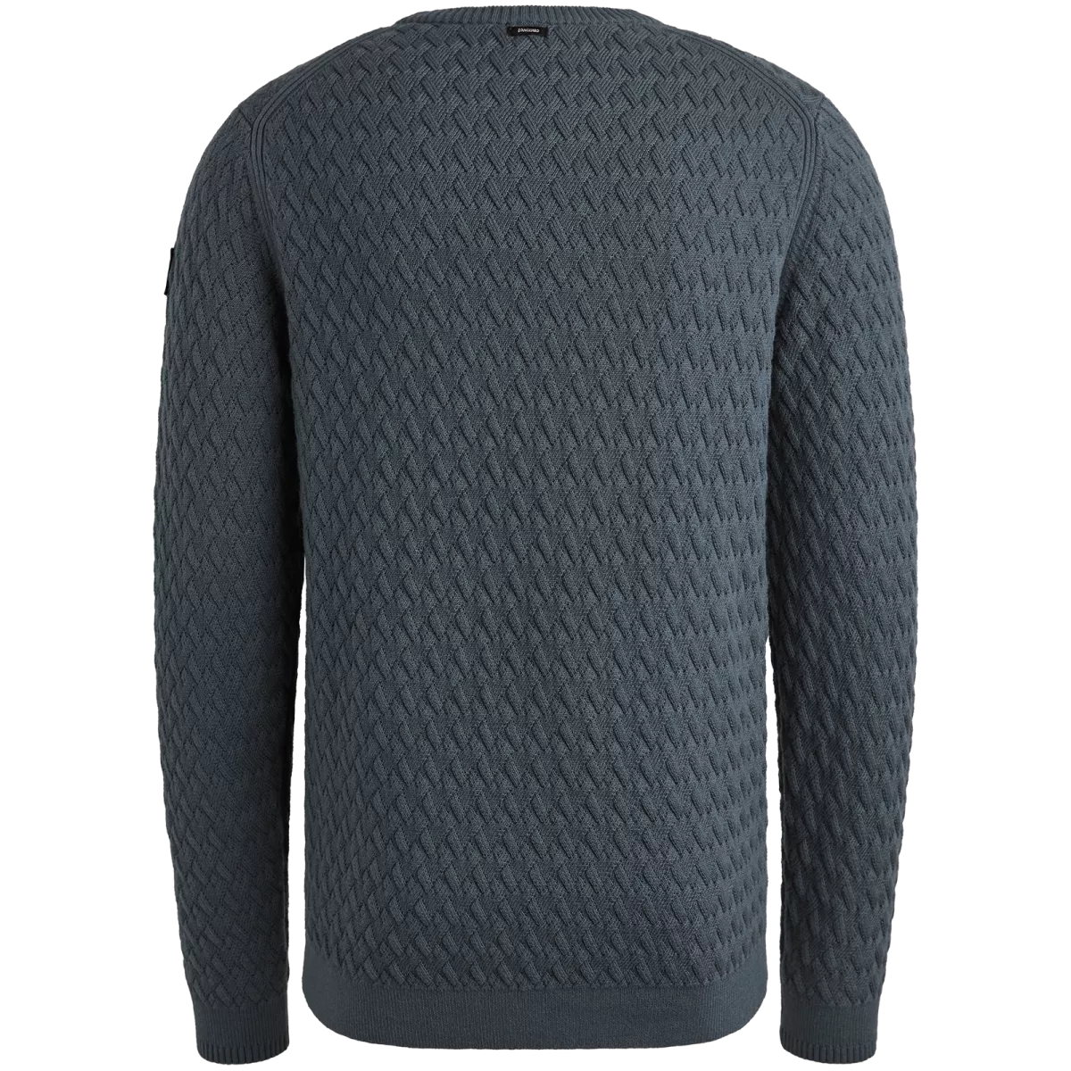 Vanguard | Trui van katoen/ wolblend | Blauw | VKW2509324 2 Vanguard Vanguard | Trui van katoen/ wolblend | Blauw | VKW2509324