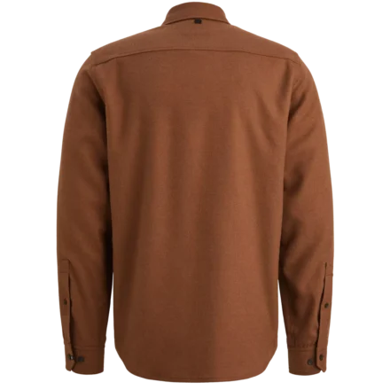 Vanguard Vanguard | Overshirt met wollen look | Bruin | vsi2510255
