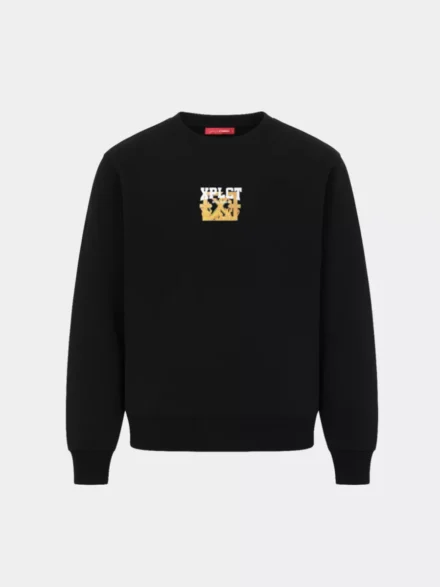 XPLCT XPLCT | Sweats | Zwart | Flame Crewneck