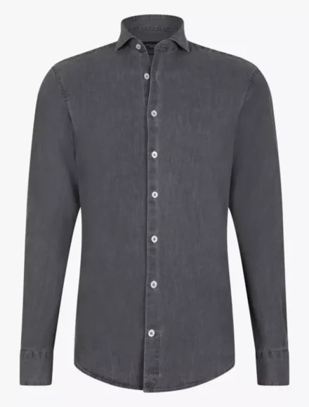Cavallaro Cavallaro | Denim overhemd | Grijs | Denimo