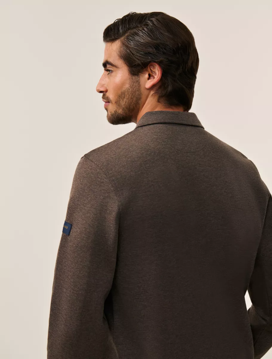 Cavallaro | Polo Sweater | Bruin | Ricavo Polo Sweater 4 Cavallaro Cavallaro | Polo Sweater | Bruin | Ricavo Polo Sweater