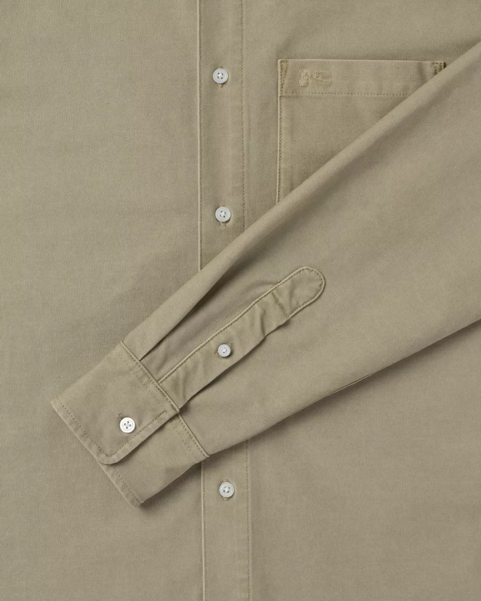 Denham | Overhemd lange mouw | Beige | Bridge Shirt 2 Denham Denham | Overhemd lange mouw | Beige | Bridge Shirt