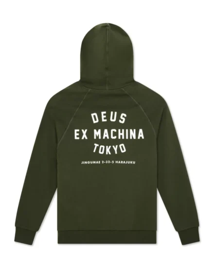 Deus Deus | Sweats overig | Groen | Harajuku Address Hoodie