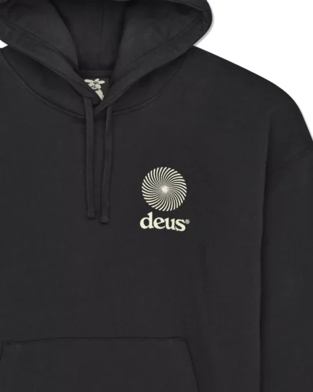 Deus Deus | Sweats overig | Zwart | Strata Hoodie