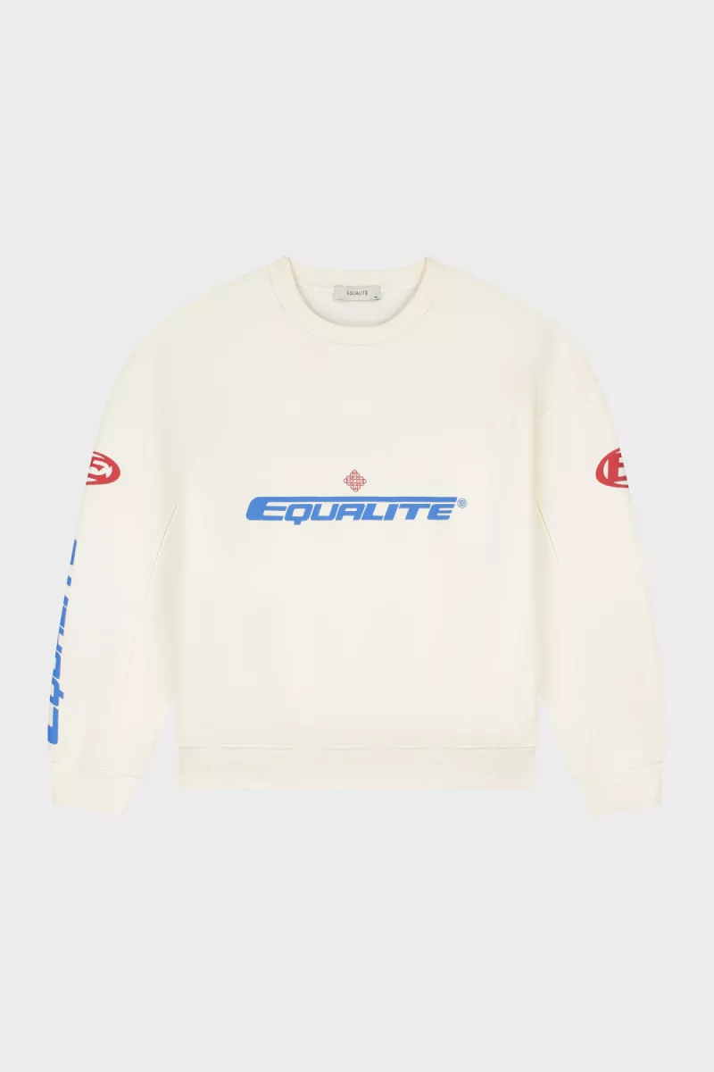 Equalité | Sweater | Wit | Arena Oversized Sweater 2 Equalité Equalité | Sweater | Wit | Arena Oversized Sweater