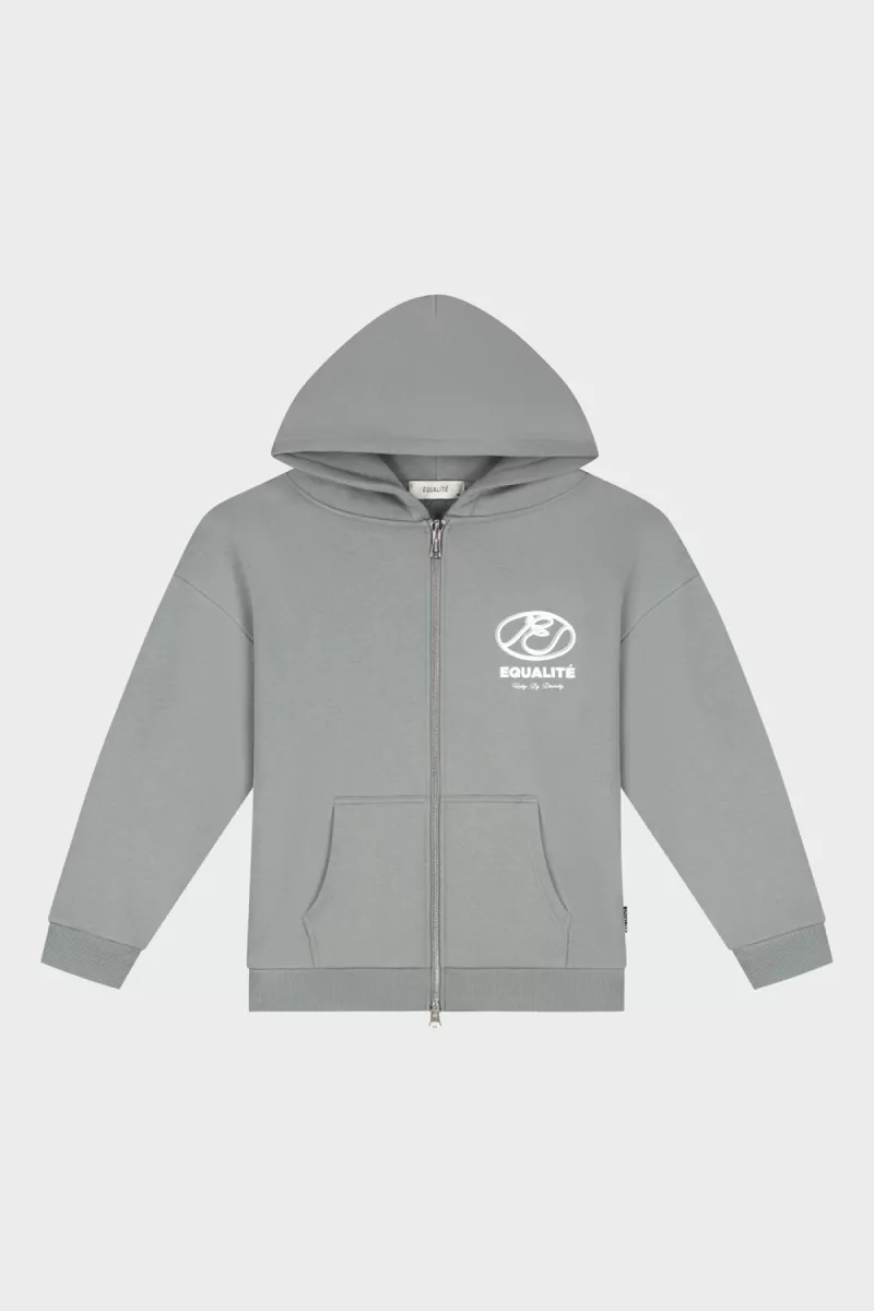 Equalité | Vest | Grijs | Arid Oversized Full Zip Hoodie 2 Equalité Equalité | Vest | Grijs | Arid Oversized Full Zip Hoodie