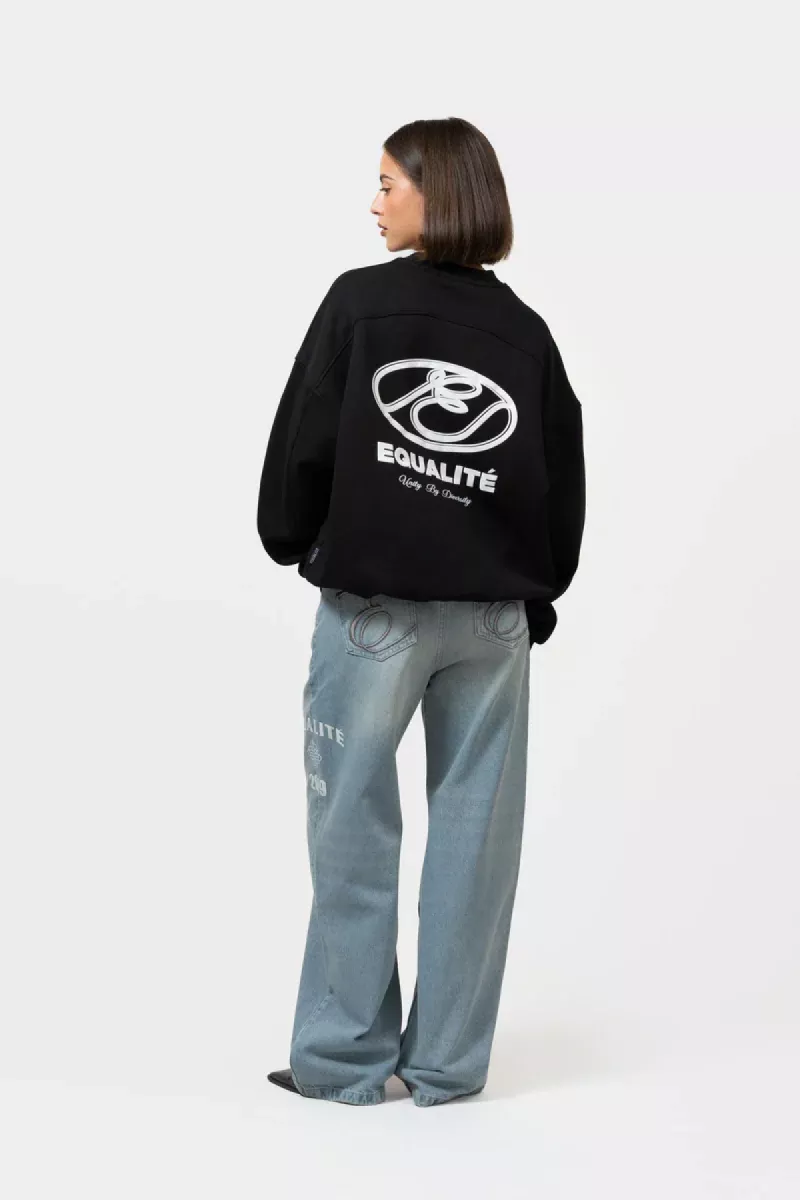 Equalité | Sweater | Arid Sweater Black 6 Equalité Equalité | Sweater | Arid Sweater Black