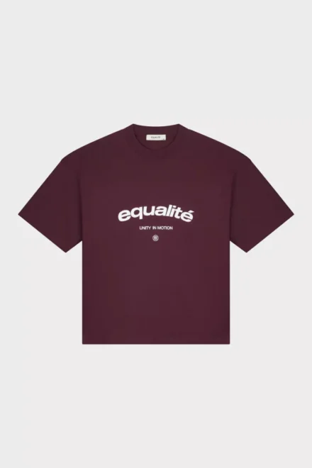 Equalité Equalité | T-shirt | Aubergine | Celeste Boxy Tee