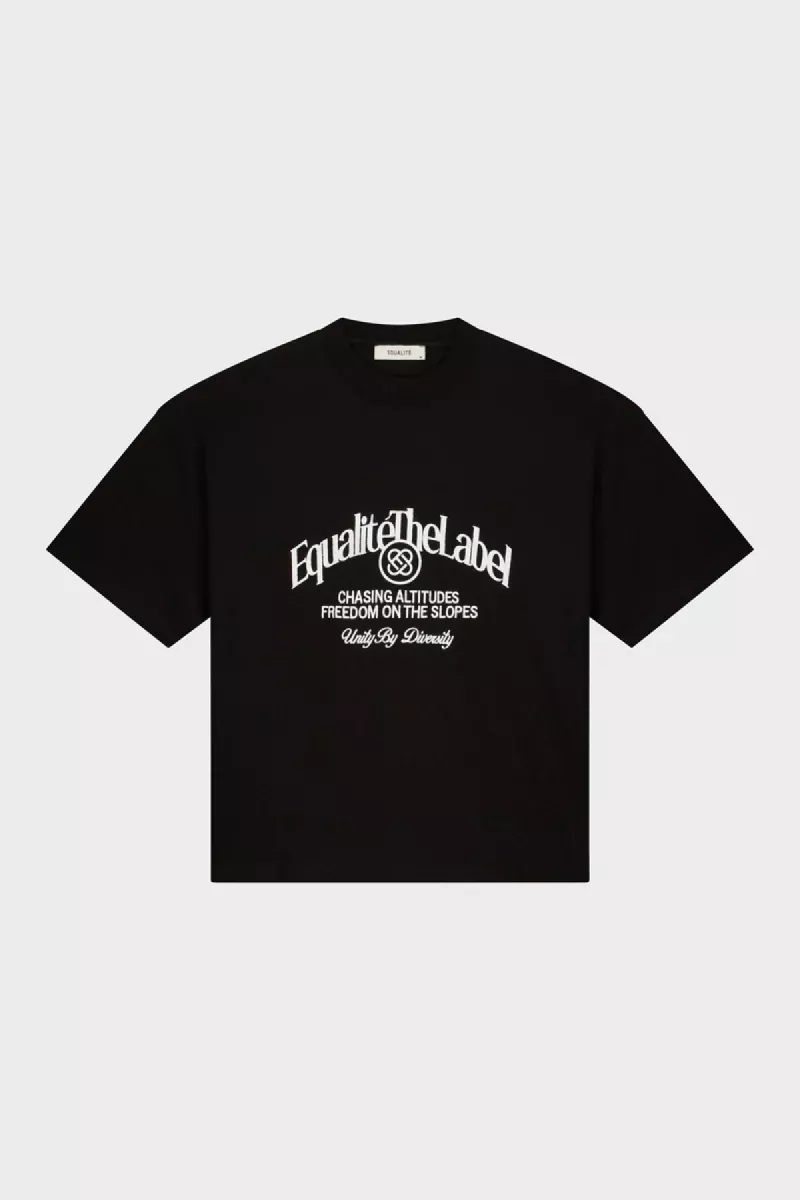 Equalité | T-shirts | Zwart | Jules Boxy Tee 1 Equalité Equalité | T-shirts | Zwart | Jules Boxy Tee