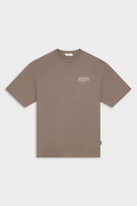 Equalité Equalité | T-shirts | Beige | Societé 2.0 oversized tee