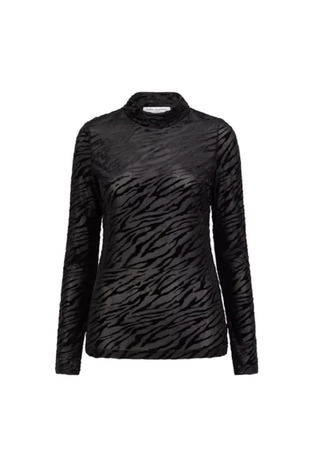 Lofty Manner Lofty Manner | T-shirt lm | Zwart | Top Gaia