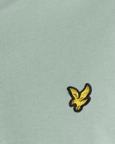 Lyle & Scott Lyle & Scott | T-shirt | Groen | Plain T-shirt