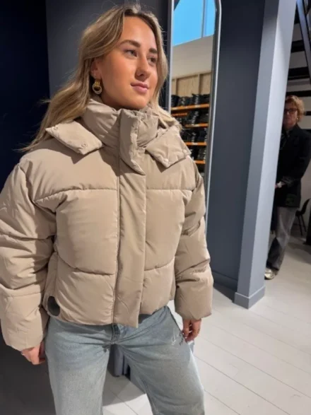 Only Only | Jas kort | Beige | 15349122