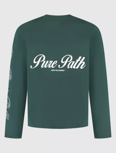 Pure Path Pure Path | Longsleeve | Groen | 25030121 | Essence of life
