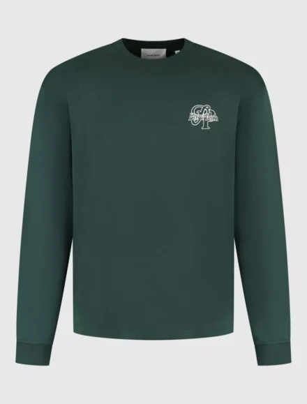 Pure Path Pure Path | Longsleeve | Groen | 25030126 | Initials Longsleeve