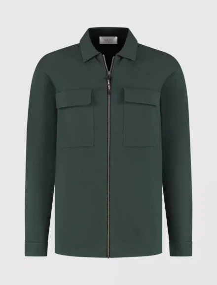 Pure Path Pure Path | Vest | Groen | 25030817 | Heavy Knit Cardigan