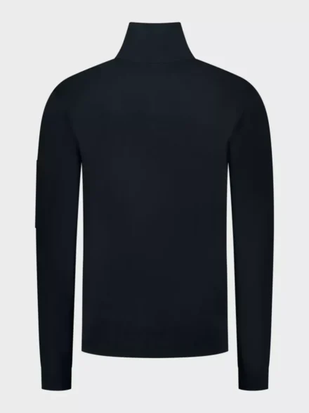 Saint Steve Saint Steve | Trui met Halfzip | Blauw | 240904 | Axel